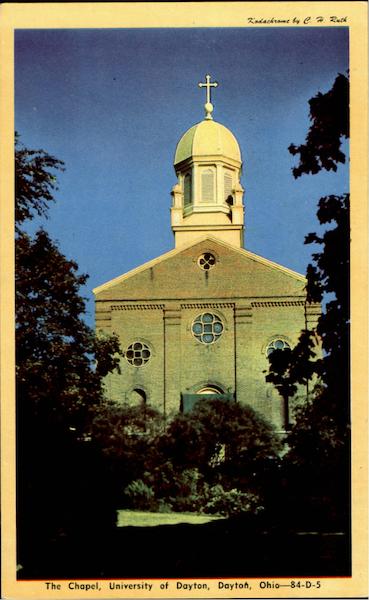 The Chapel, University Of Dayton Ohio