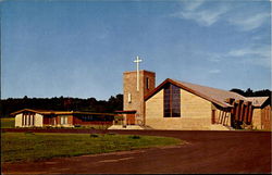 St. Paul's X Catholic Church Postcard