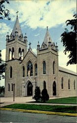 St. Gabrial'S Catholic Church Prairie Du Chien, WI Postcard Postcard