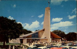 Our Lady Queen Of Peace Roman Catholic Church Madison, WI Postcard Postcard