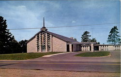 St. Anthony Catholic Church Lac du Flambeau, WI Postcard 