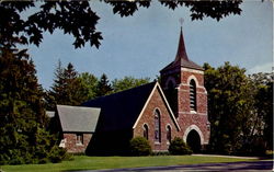 Trinty Episcopal Church Shelburne, VT Postcard Postcard