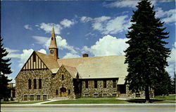 L.D.S. "Morman" First Ward Chapel Postcard