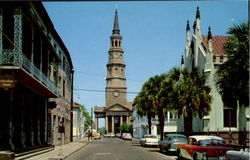 Church Street Charleston, SC Postcard Postcard