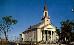 St. James Church Woonsocket, RI Postcard Postcard