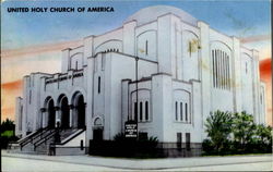 United Holy Church of America Postcard