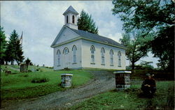 Turkeyfoot Reg. Baptist Church Confluence, PA Postcard Postcard