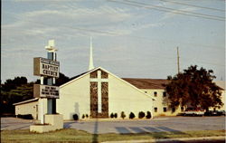 Howard Memorial Bapist Church Postcard