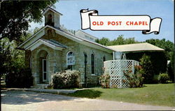 Old Post Chapel Fort Sill, OK Postcard Postcard