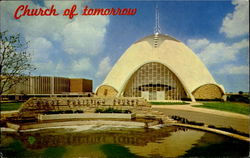 Church Of Tommorow Postcard