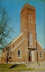 St. Bernard'S Roman Catholic Church Postcard