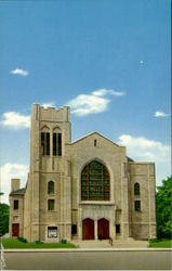 Washington Street Methodist Church Postcard