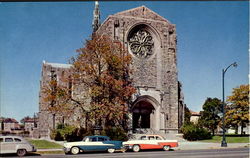The Beautiful First Congregational Church Postcard