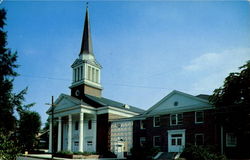 First Bapist Church Hendersonville, NC Postcard Postcard