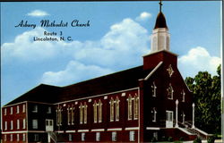 Asbury Methodist Church Postcard