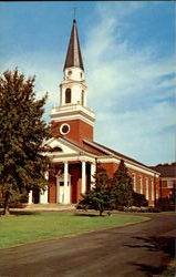 Henry Pfeiffer Chapel / Pfeiffer College Postcard