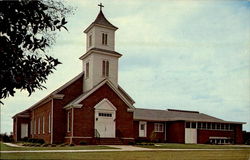 Shallow Well Congregational Christian Church ( United Church Christ) Sanford, NC Postcard Postcard