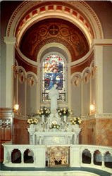 St. Francis Shrine Church Of The Assumption Order Minor Conventural Postcard