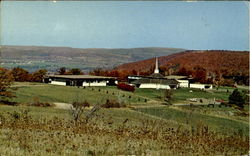Mount Saviour Benedictine Monastery Pine City, NY Postcard Postcard
