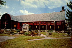 Shrine Of North American Martyrs R. C. Church Postcard