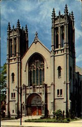 Sacred Heart Cathedral In Rochester Postcard