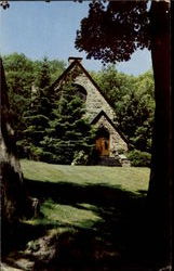 Helen Hughes Memorial Chapel Silver Bay, NY Postcard Postcard