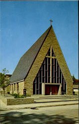 Catholic Church Of The Sacred Heart Postcard