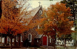 The Original Sacred Heart Church Vineland, NJ Postcard Postcard
