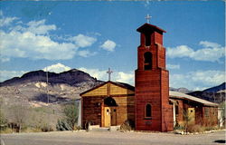 The Church Of St. Theresa Of The Child Jesus Beatty, NV Postcard Postcard