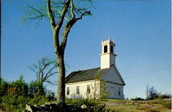 The First Free Will Baptist Church New Durham, NH Postcard Postcard