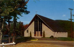 Our Lady Of Grace Chapel, Newfound Lake Bristol, NH Postcard Postcard