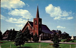 St. Therese " The Little Flower" St. Patrick'S Catholic Church Postcard