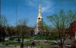 First Congregational Church Winchester, MA Postcard Postcard