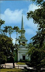 First Church of Christ Cape Cod, MA Postcard Postcard