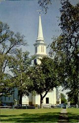First Congregational Church Cape Cod, MA Postcard Postcard