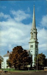 First Congregational - Universalist Parish Unitarian Gathered 1733 Postcard