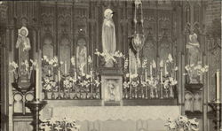 Alter Of Response In The Lady Chapel Church Of The Advent Postcard