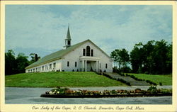 Our Lady Of The Cape, R. C. Church Postcard