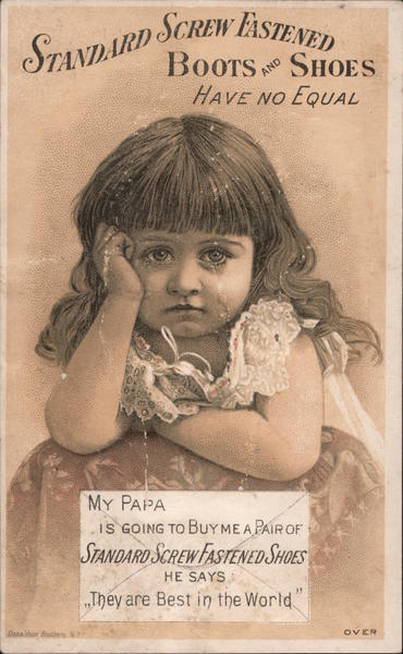 Standard Screw Fastened Boots & Shoes, Geo. P. Shaw, Dealer Duncans Mills California