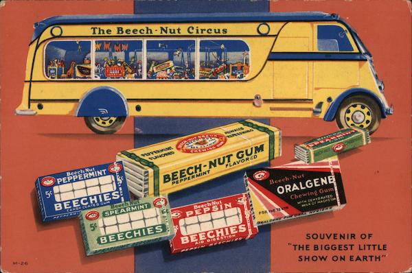 The Beech-Nut Circus Advertising