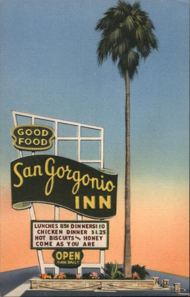 San Gorgonia Inn 150E Ramsey Banning California