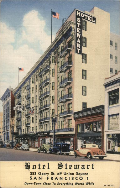 Hotel Stewart San Francisco California