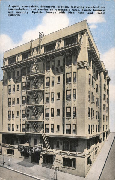 Colonial Hotel San Francisco California
