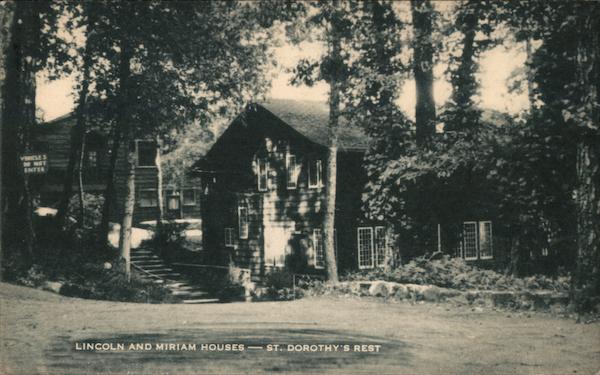 Lincoln and Miriam Houses -- St. Dorothy's Rest Camp Meeker California