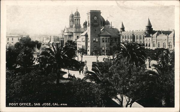 Post Office, San Jose, Cal. California