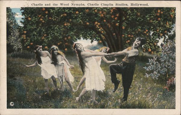 Charlie and the Wood Nymphs, Charlie Chaplin Studios Hollywood California