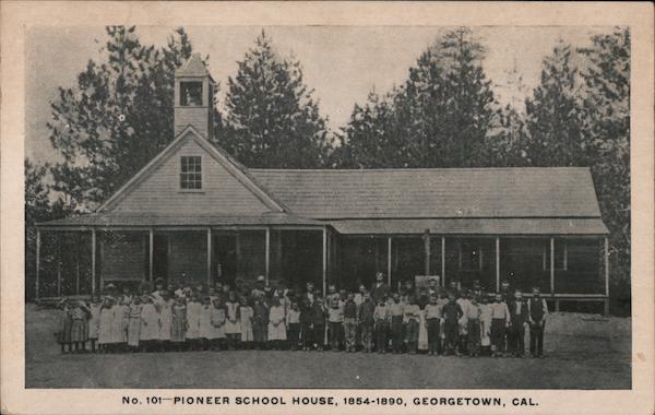Pioneer School House Georgetown California