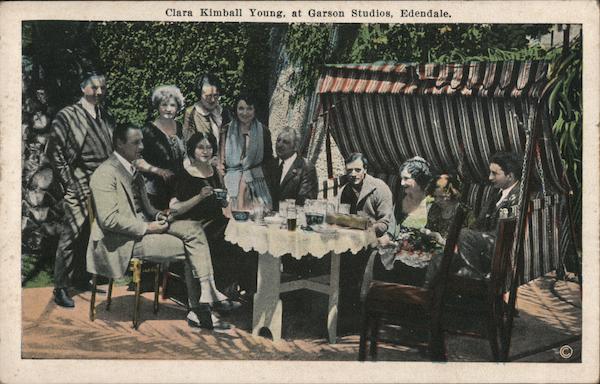 Clara Kimball Young at Garson Studios Edendale California