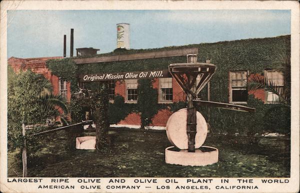 American Olive Company Los Angeles California