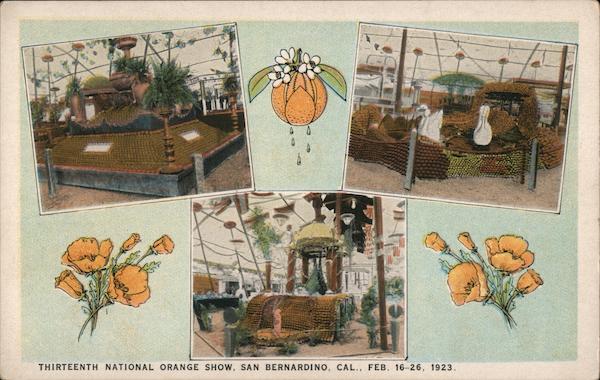 Thirteenth National Orange Show, 1923 San Bernardino California